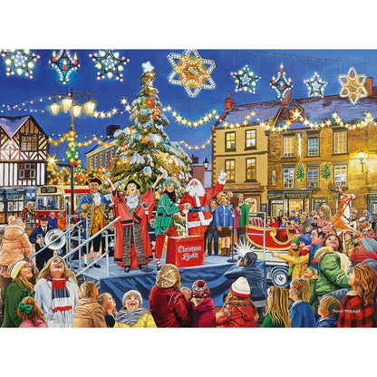 Gibsons Games Christmas Switch On 1000 Piece Jigsaw Toys G6452