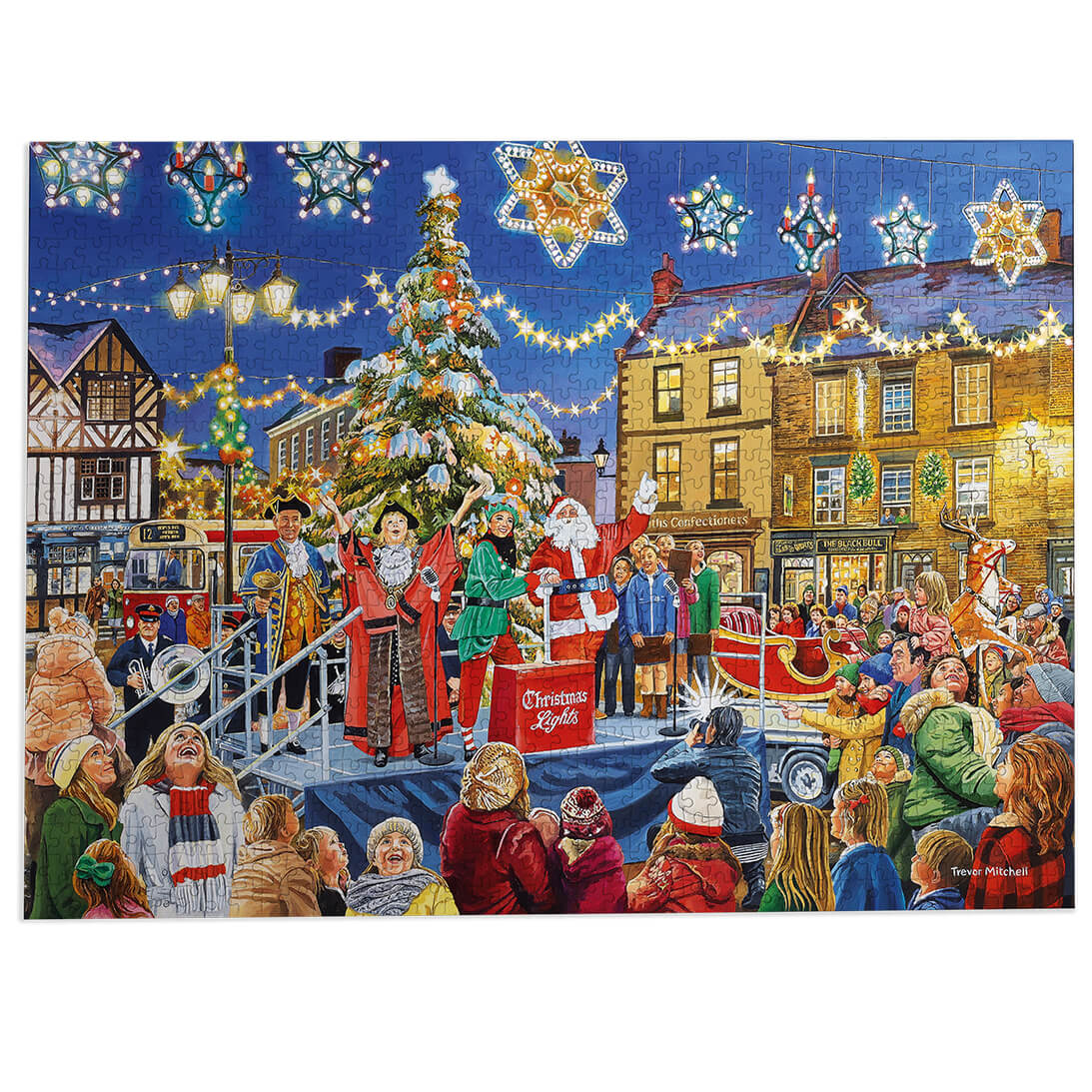 Gibsons Games Christmas Switch On 1000 Piece Jigsaw Toys G6452