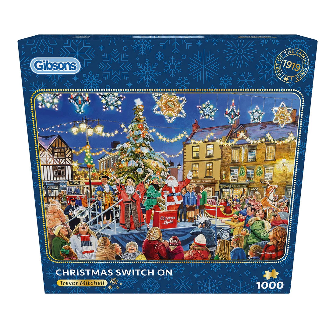 Gibsons Games Christmas Switch On 1000 Piece Jigsaw Toys G6452