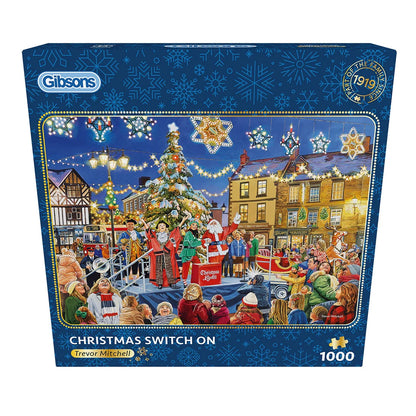 Gibsons Games Christmas Switch On 1000 Piece Jigsaw Toys G6452