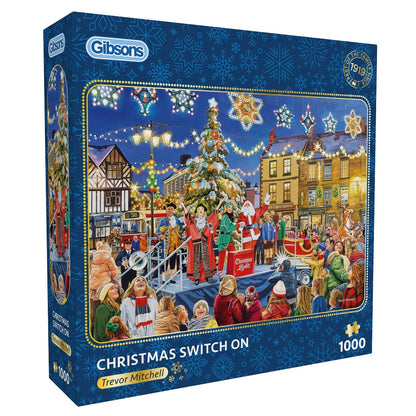Gibsons Games Christmas Switch On 1000 Piece Jigsaw Toys G6452
