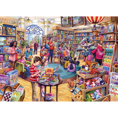 Gibsons Games Page Turners 1000 Piece Jigsaw Puzzle Toys G6453