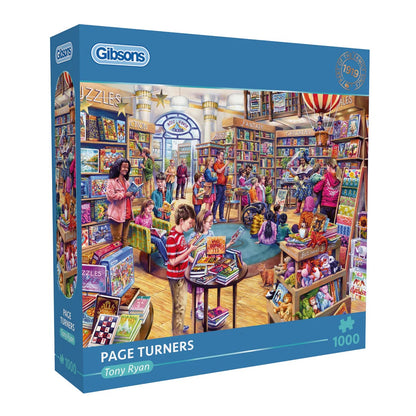 Gibsons Games Page Turners 1000 Piece Jigsaw Puzzle Toys G6453