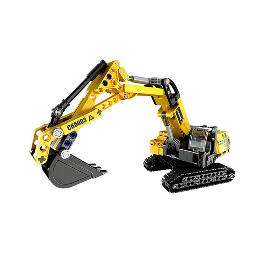 CaDA Excavator 467 Piece Model Kit C65003W