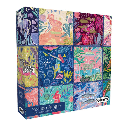 Gibsons Zodiac Jungle 1000 Piece Jigsaw Puzzle G6622