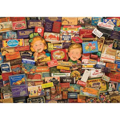 Gibsons Treats That Built Britain 1000 Piece Jigsaw Puzzle G7126