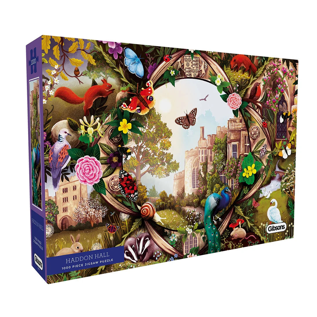 Gibsons Haddon Hall 1000 Piece Jigsaw Puzzle G7154