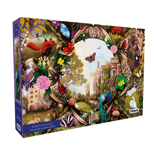 Gibsons Haddon Hall 1000 Piece Jigsaw Puzzle G7154