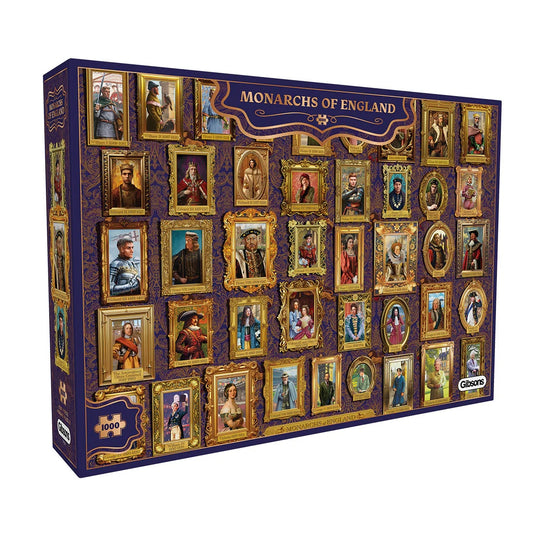 Gibsons Monarchs Of England 1000 Piece Jigsaw Puzzle G7156