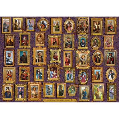 Gibsons Monarchs Of England 1000 Piece Jigsaw Puzzle G7156