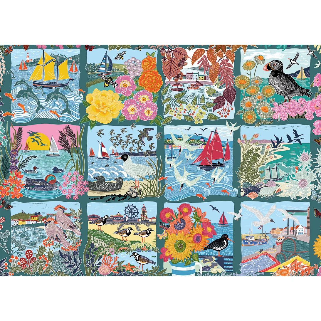 Gibsons Coastal Calling 1000 Piece Jigsaw Puzzle G7162