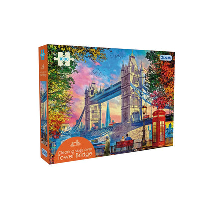 Gibsons Clearing Skies Over Tower Bridge 1000 Piece Jigsaw Puzzle G7164