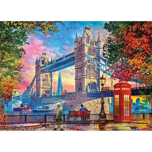 Gibsons Clearing Skies Over Tower Bridge 1000 Piece Jigsaw Puzzle G7164