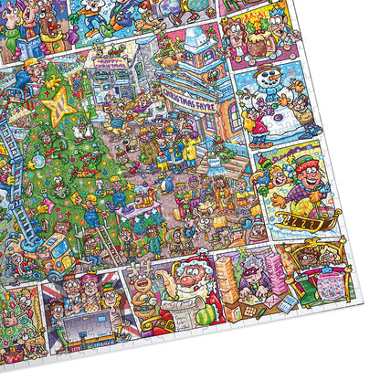 Gibsons Games Jokesaws Crackers For Christmas 1000 Piece Jigsaw Puzzle G7166