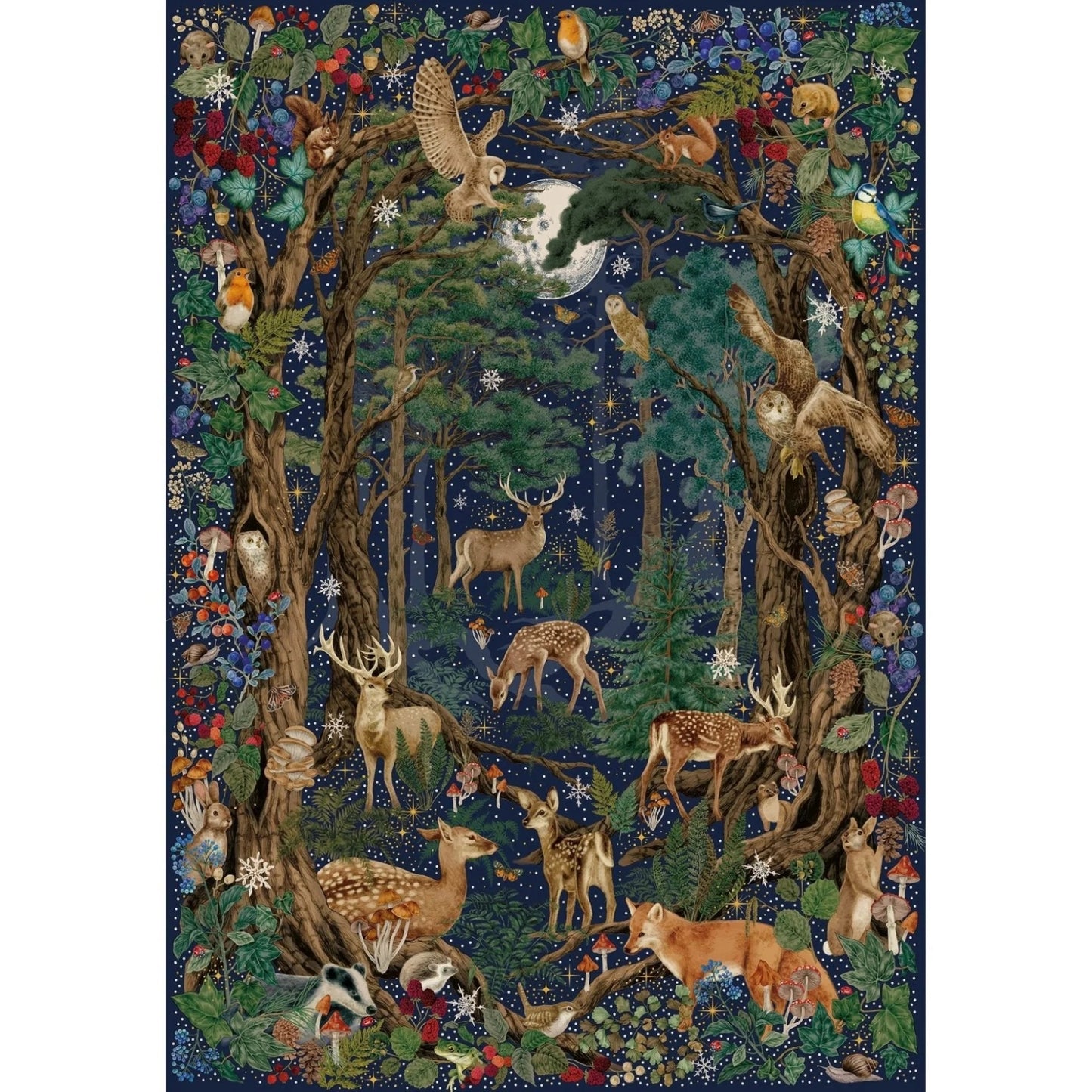 Gibsons The Art File: Into The Forest 1000 Piece Jigsaw Puzzle G7211