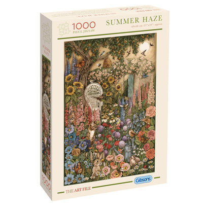 Gibsons The Art File: Summer Haze 1000 Piece Jigsaw Puzzle G7212