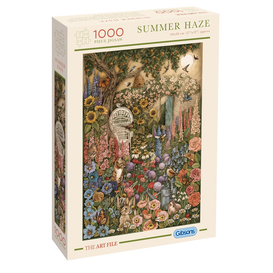 Gibsons The Art File: Summer Haze 1000 Piece Jigsaw Puzzle G7212