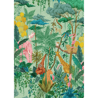 Gibsons The Art Files: Jungle Animals 1000 Piece Jigsaw Puzzle G7215