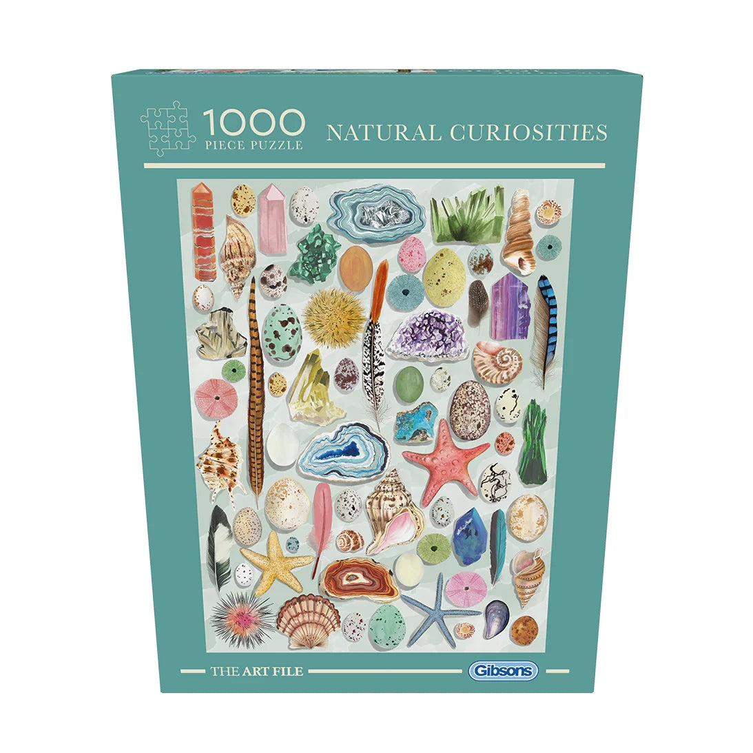Gibsons The Art File: Natural Curiosities 1000 Piece Jigsaw Puzzle G7220