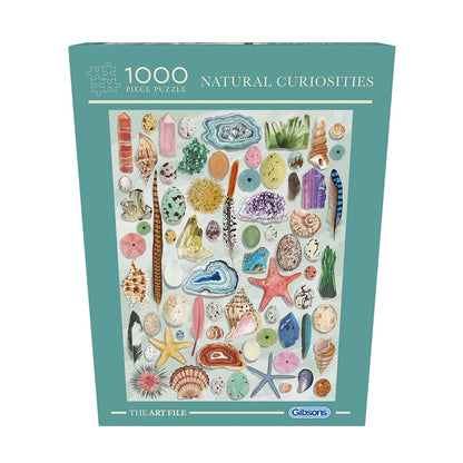 Gibsons The Art File: Natural Curiosities 1000 Piece Jigsaw Puzzle G7220