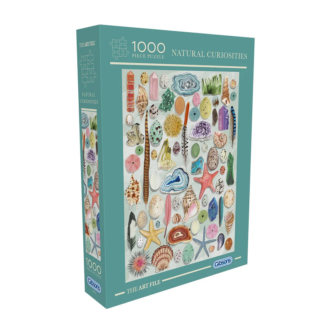 Gibsons The Art File: Natural Curiosities 1000 Piece Jigsaw Puzzle G7220
