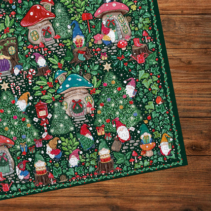 Gibsons Games The Art File Christmas Village 1000 Piece Jigsaw Puzzle G7221