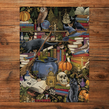 Gibsons Games The Art File: Witchcraft 1000 Piece Jigsaw Puzzle G7222