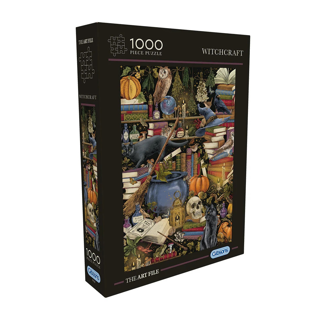 Gibsons Games The Art File: Witchcraft 1000 Piece Jigsaw Puzzle G7222