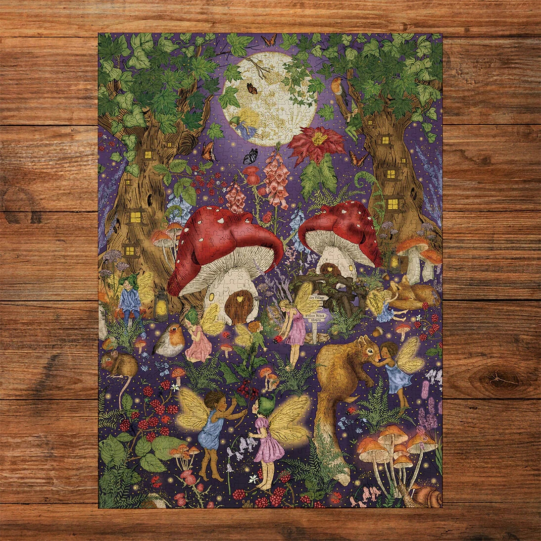 Gibsons Games The Art File: Fairytale 1000 Piece Jigsaw Puzzle Toys G7223