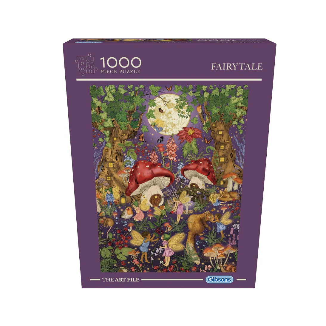 Gibsons Games The Art File: Fairytale 1000 Piece Jigsaw Puzzle Toys G7223