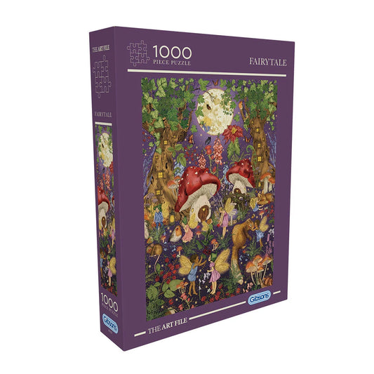 Gibsons Games The Art File: Fairytale 1000 Piece Jigsaw Puzzle Toys G7223