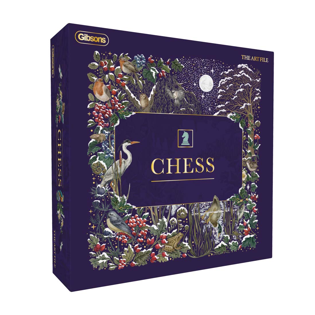 Gibsons Games The Art File: Chess 1000 Piece Jigsaw Puzzle Toys G9042