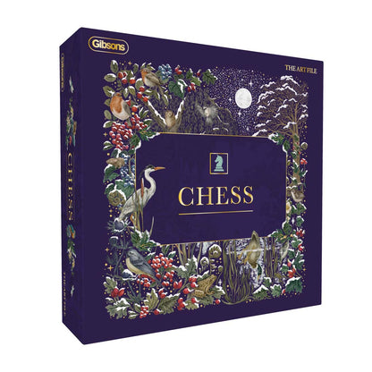 Gibsons Games The Art File: Chess 1000 Piece Jigsaw Puzzle Toys G9042