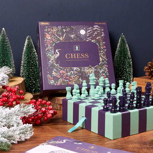 Gibsons Games The Art File: Chess 1000 Piece Jigsaw Puzzle Toys G9042