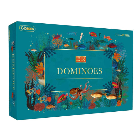Gibsons Games The Art File: Dominoes 1000 Piece Jigsaw Puzzle Toys G9046