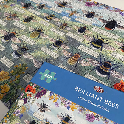 Gibsons Brilliant Bees 1000 Piece Jigsaw Puzzle G6343