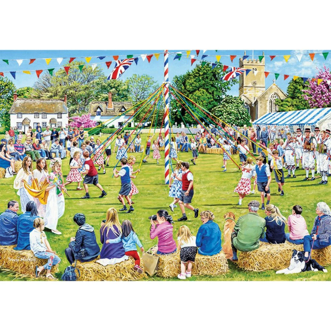 Gibsons Around The Maypole 250XL Piece Jigsaw Puzzle G2731