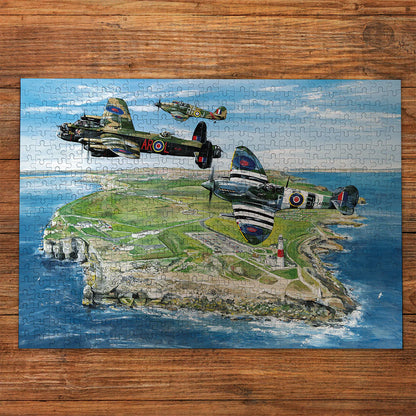 Gibsons Wings Over Portland 500 Piece Jigsaw Puzzle G3161