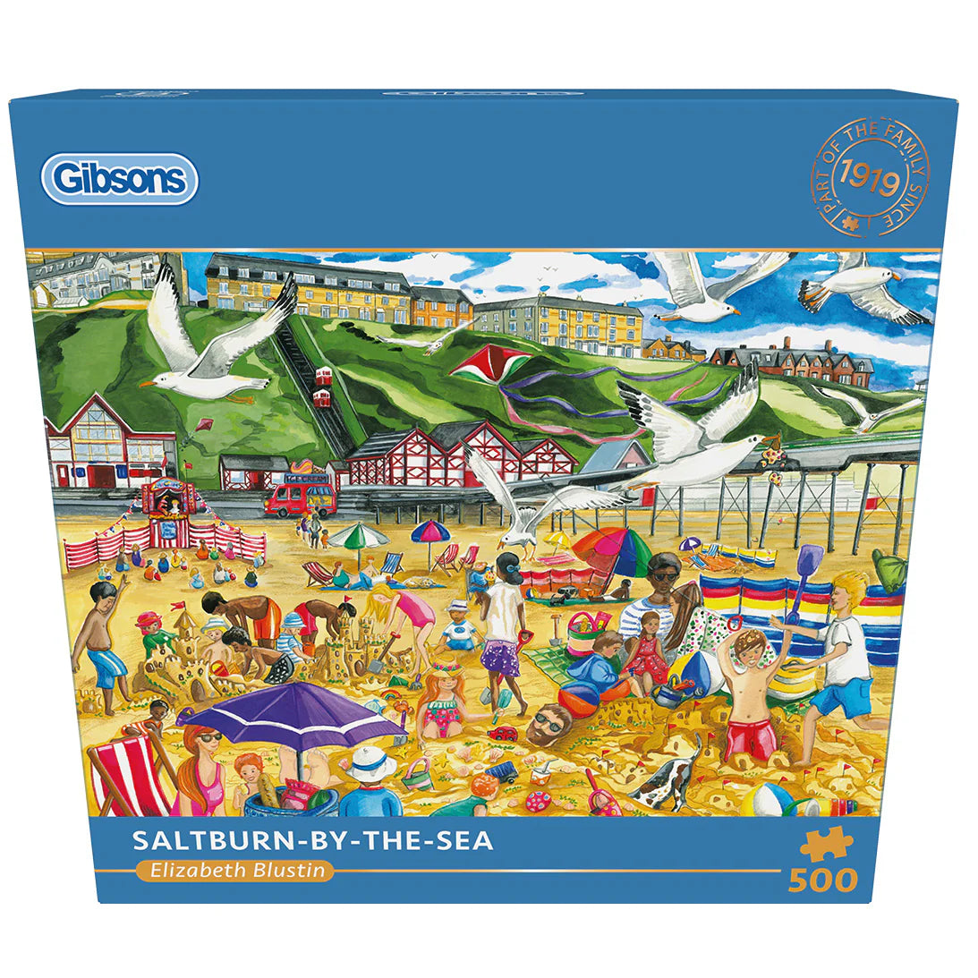 Gibsons Saltburn-By-The-Sea 500 Piece Jigsaw Puzzle G3162