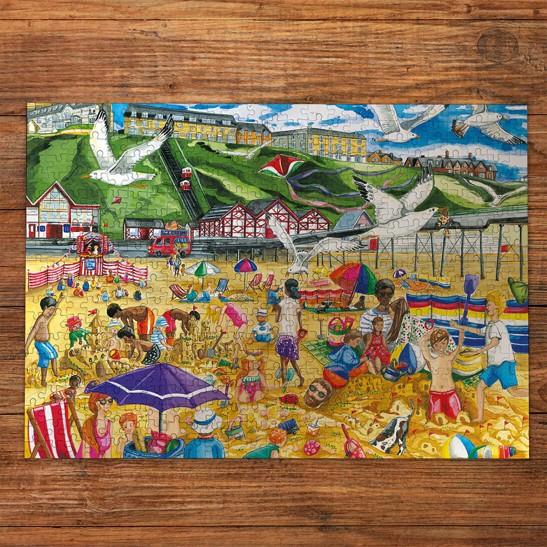 Gibsons Saltburn-By-The-Sea 500 Piece Jigsaw Puzzle G3162
