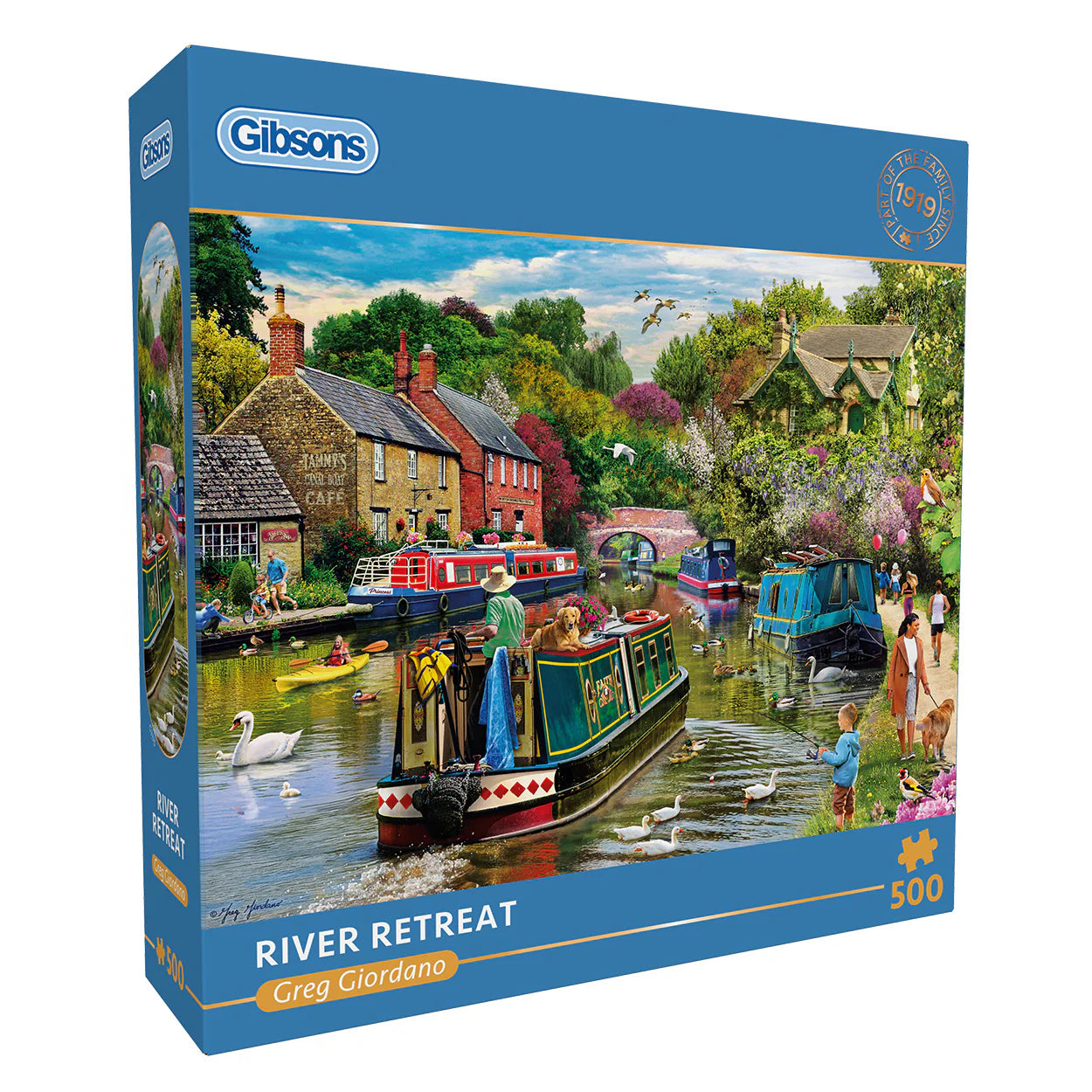 Gibsons River Retreat 500 Piece Jigsaw Puzzle G3170