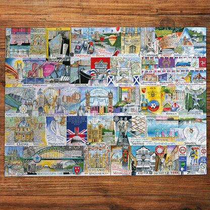 Gibsons Bright Lights & Big Cities 500XL Piece Jigsaw Puzzle G3564