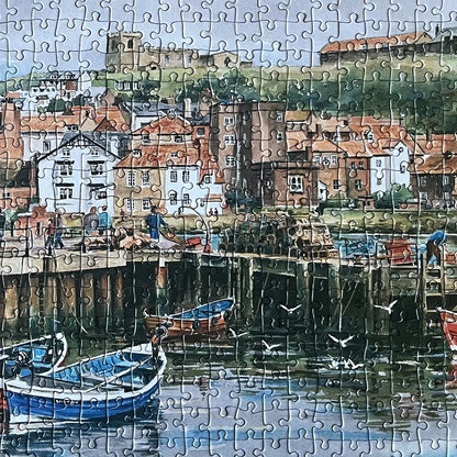 Gibsons Whitby Harbour 636 Piece Jigsaw Puzzle G374