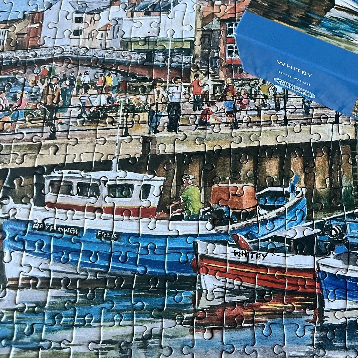 Gibsons Whitby Harbour 636 Piece Jigsaw Puzzle G374