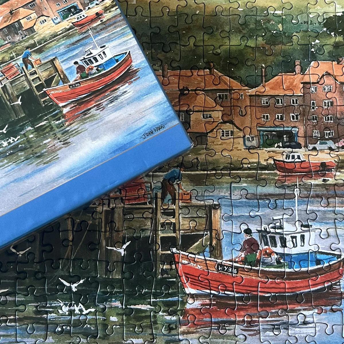 Gibsons Whitby Harbour 636 Piece Jigsaw Puzzle G374