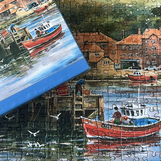 Gibsons Whitby Harbour 636 Piece Jigsaw Puzzle G374