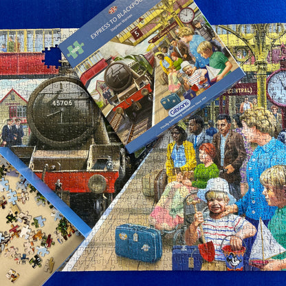 Gibsons Express To Blackpool 1000 Piece Jigsaw Puzzle G6357