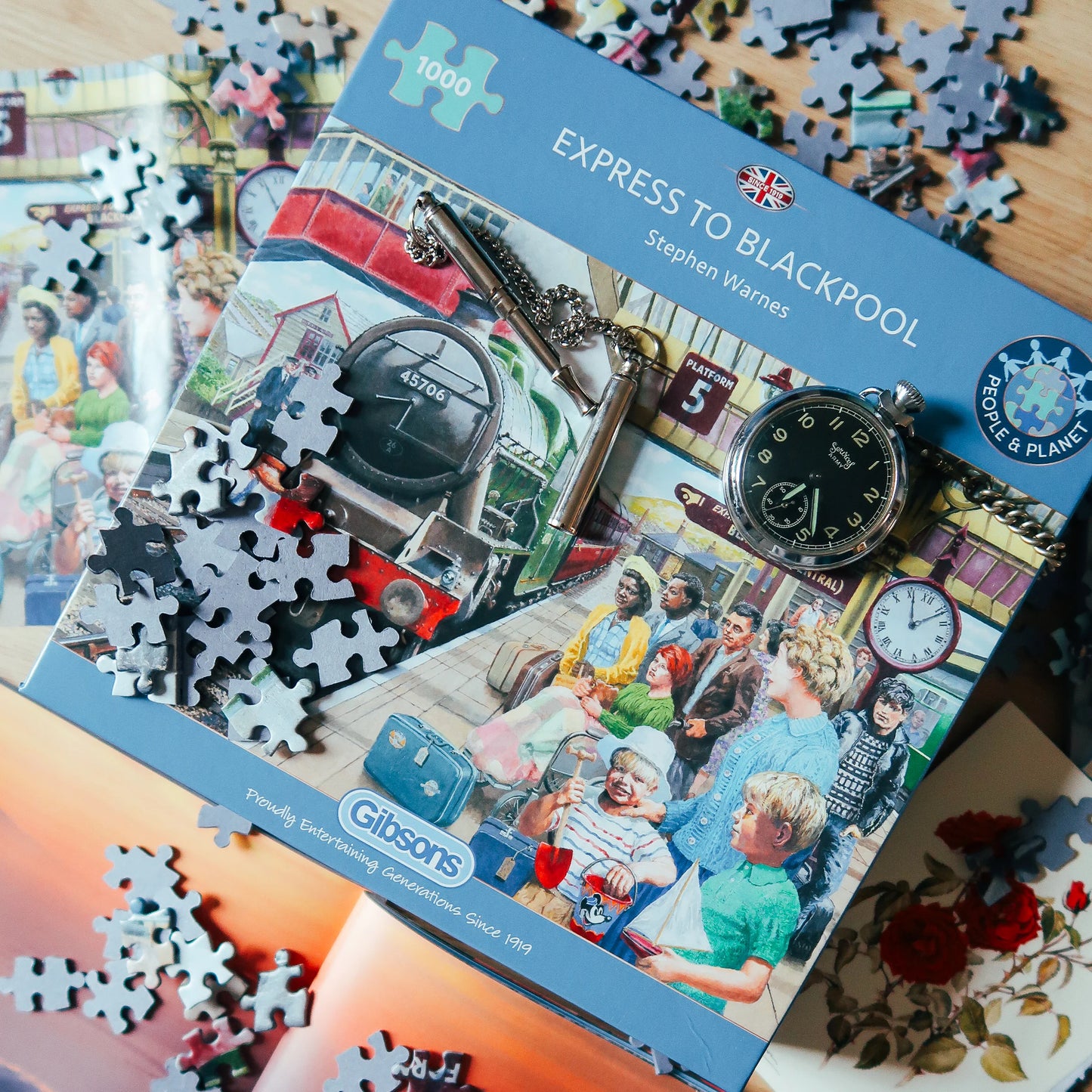 Gibsons Express To Blackpool 1000 Piece Jigsaw Puzzle G6357