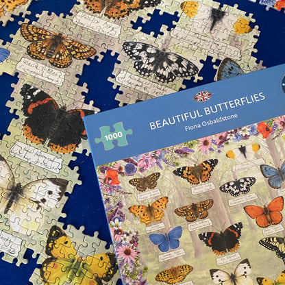 Gibsons Beautiful Butterflies 1000 Piece Jigsaw Puzzle G6366
