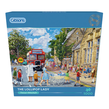 Gibsons The Lollipop Lady 1000 Piece Jigsaw Puzzle G6390